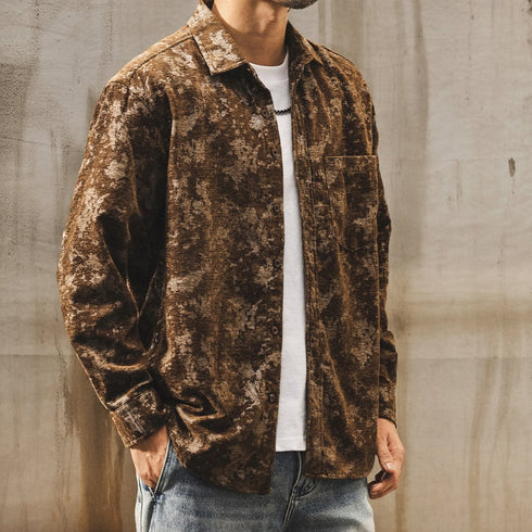 Vintage Camo Work Style Shirt P1834